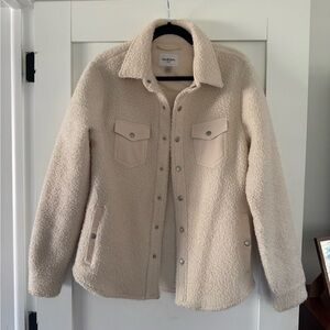 Goodfellow & Co Cream Teddy Jacket